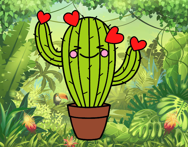 Cactus corazón