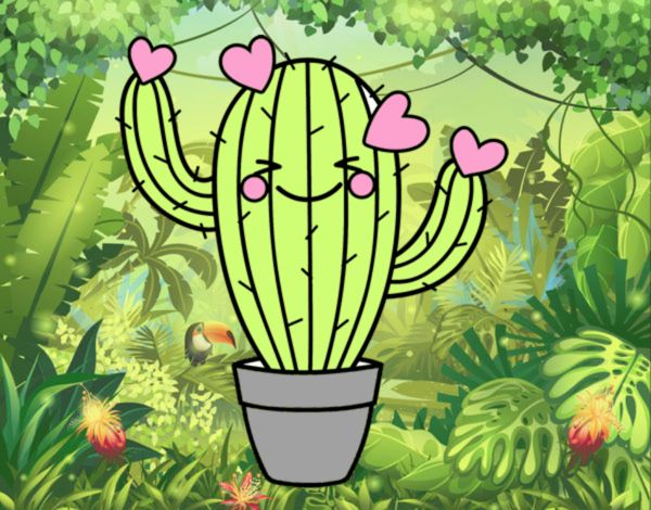 Cactus corazón