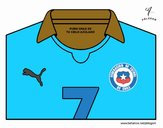 Camiseta del mundial de fútbol 2014 de Chile