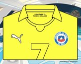 Camiseta del mundial de fútbol 2014 de Chile