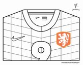 Camiseta del mundial de fútbol 2014 de Holanda