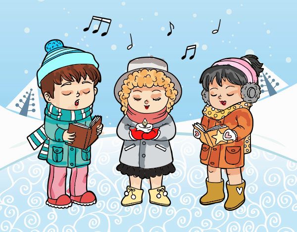 Cantantes navideños