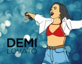 Demi Lovato en concierto