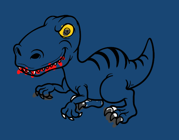 Dinosaurio velociraptor