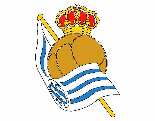 Escudo de la Real Sociedad de Fútbol