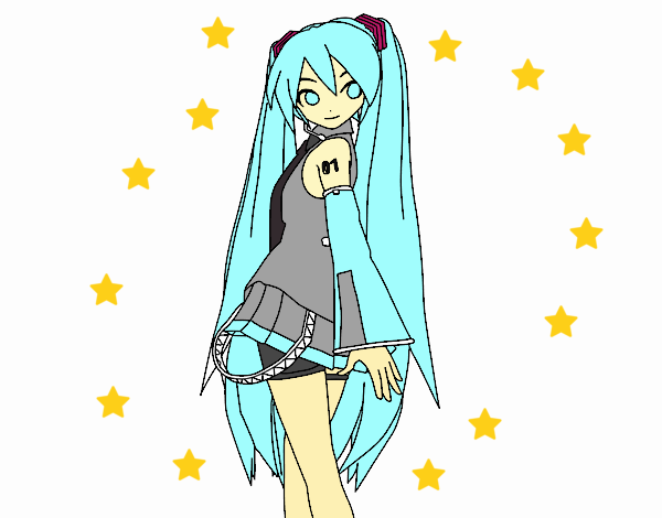 Hatsune Miku vocaloid