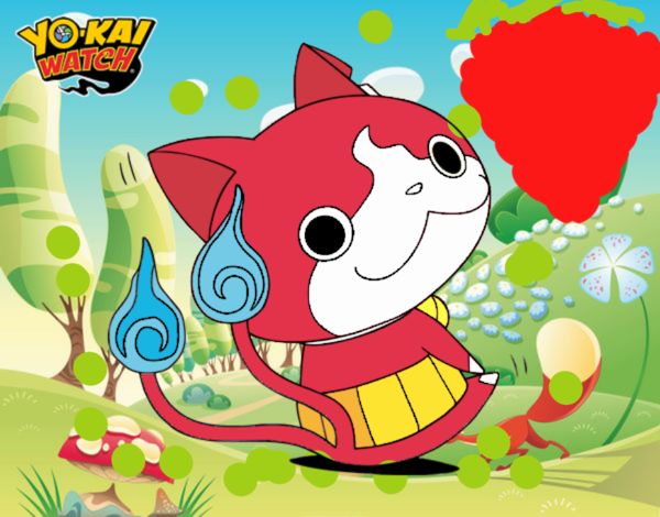 Jibanyan sentado