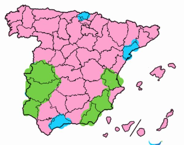 Las provincias de España