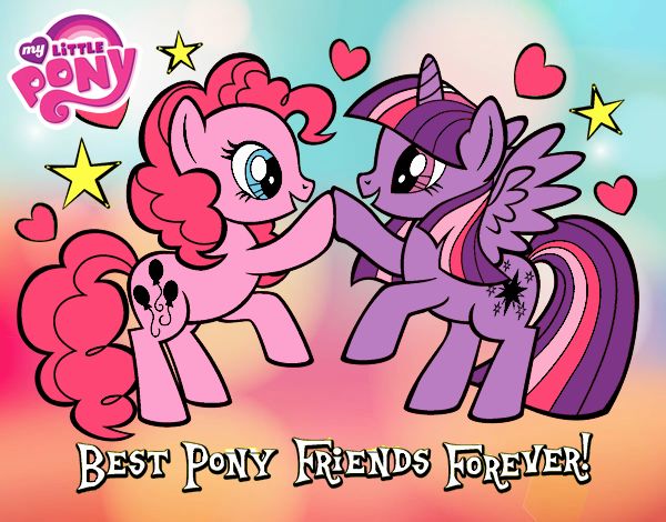 Mejores Pony Amigas para siempre