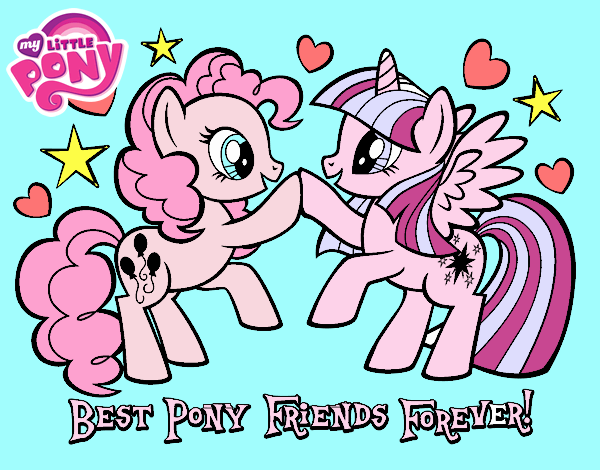 Mejores Pony Amigas para siempre