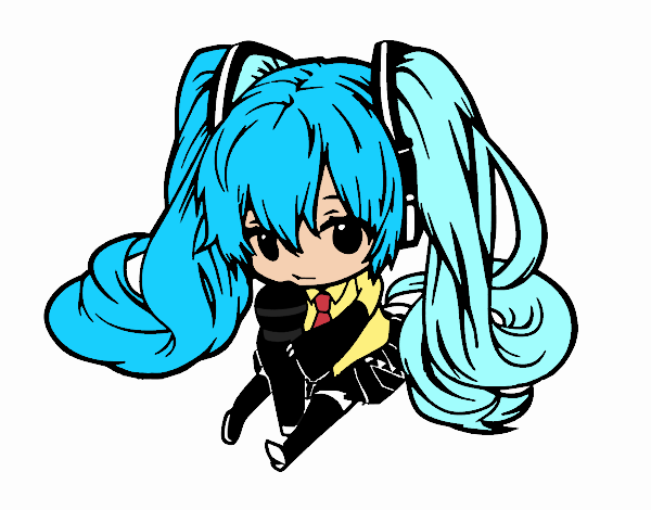 Miku Chibi vocaloid