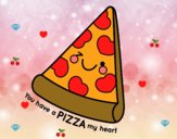 You have a pizza my heart