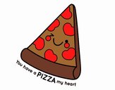 You have a pizza my heart