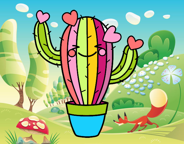 Cactus corazón