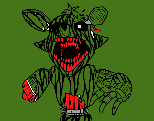 Foxy terrorífico de Five Nights at Freddy's