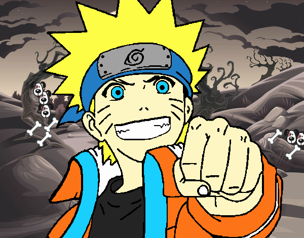 Naruto alegre