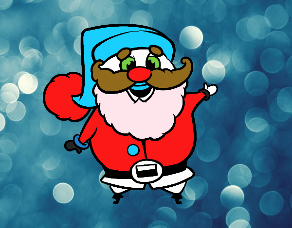 Santa claus gracioso