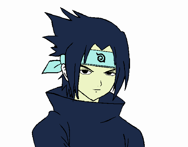 Sasuke enfadado