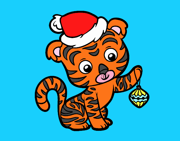 Tigre navideño