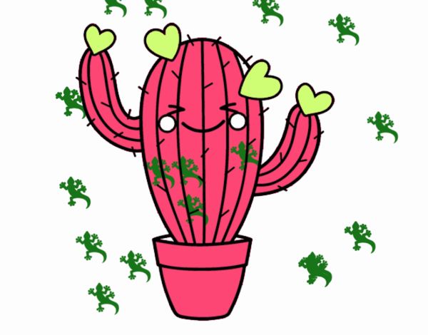 Cactus corazón