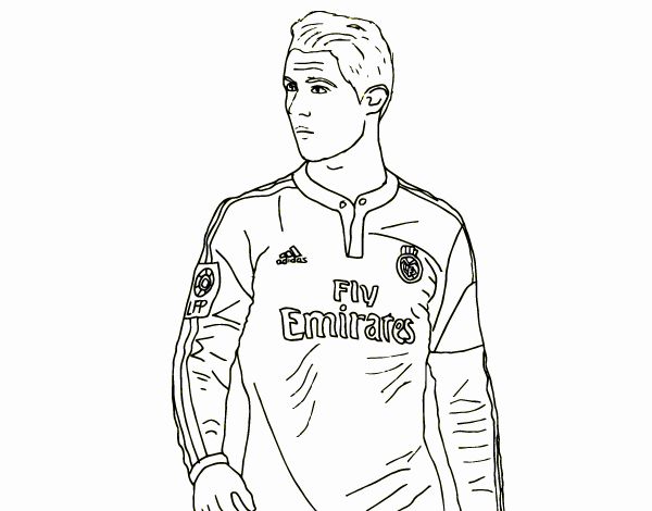 Dibujo de Cristiano Ronaldo pintado por en  el día 29-12-21 a  las 09:46:46. Imprime, pinta o colorea tus propios dibujos!