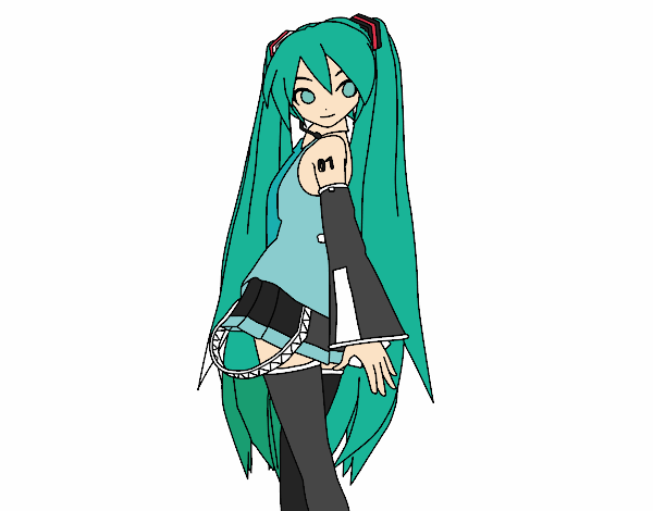 Hatsune Miku vocaloid