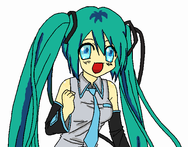 Miku Hatsune vocaloid