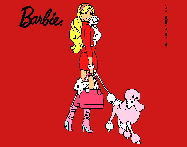 Barbie elegante