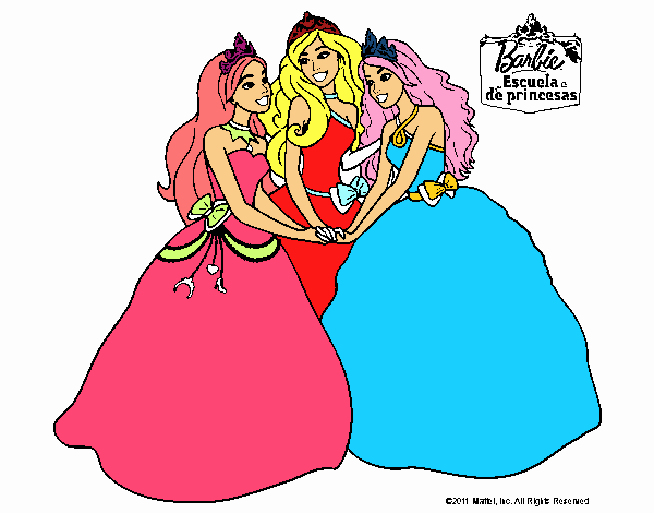 Barbie y sus amigas princesas