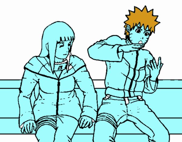 Hinata y Naruto