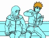 Hinata y Naruto