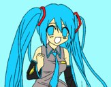 Miku Hatsune vocaloid