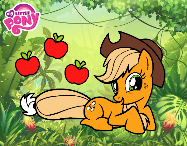 Applejack y sus manzanas