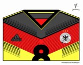 Camiseta del mundial de fútbol 2014 de Alemania