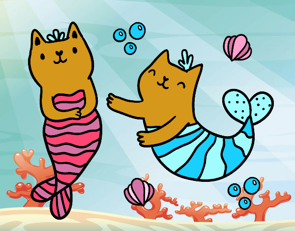 Gatos sirena