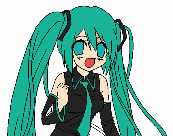 Miku Hatsune vocaloid