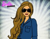 Barbie con gafas de sol