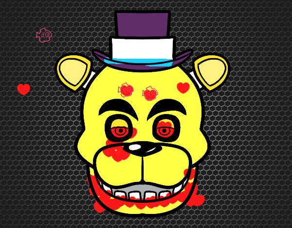 Cara de Freddy de Five Nights at Freddy's