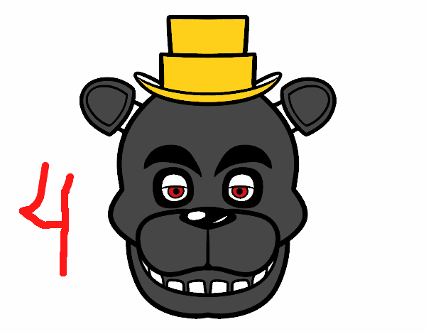 Cara de Freddy de Five Nights at Freddy's