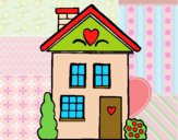 Casa con corazones