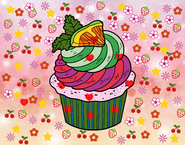 Cupcake de limón