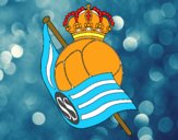 Escudo de la Real Sociedad de Fútbol