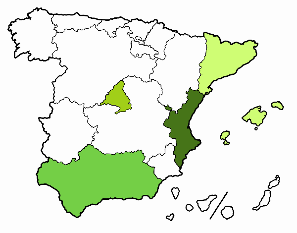 Las Comunidades Autónomas de España