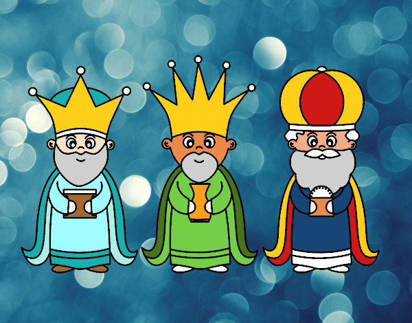 Dibujo de Los 3 Reyes Magos pintado por en  el día 15-01-22 a  las 05:24:28. Imprime, pinta o colorea tus propios dibujos!