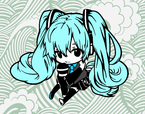 Miku Chibi vocaloid