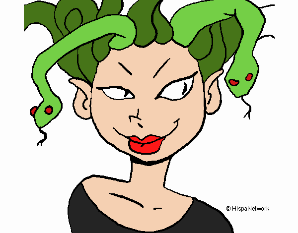 Mujer medusa