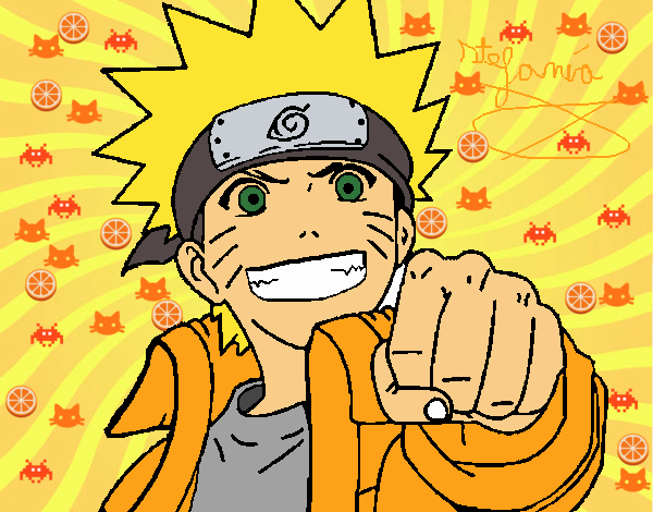 Naruto alegre