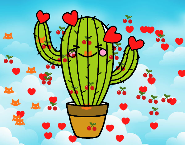 Cactus corazón