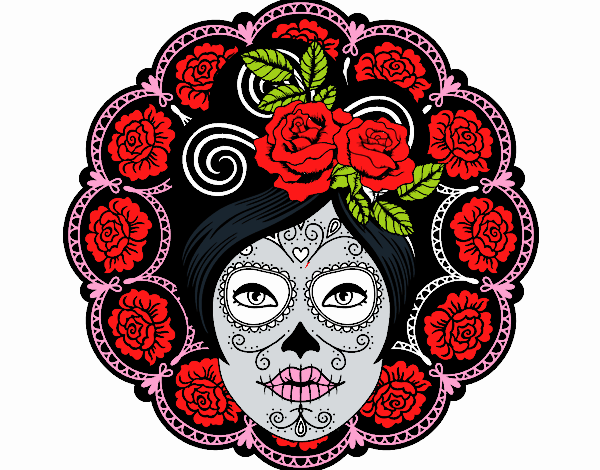 Calavera mejicana femenina