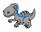 Dinosaurio velociraptor